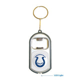 Indiana Colts NFL 3 in 1 Bottle Opener LED Light KeyChain KeyRing Holder