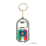 Inter Milan FIFA 3 in 1 Bottle Opener LED Light KeyChain KeyRing Holder