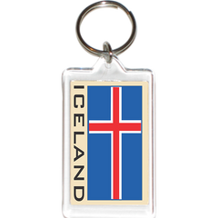 Iceland Acrylic Key Holders
