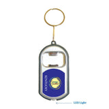 Kentucky USA State 3 in 1 Bottle Opener LED Light KeyChain KeyRing Holder