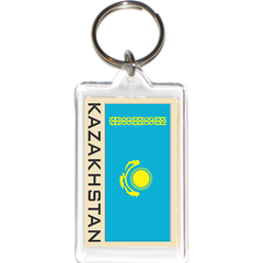 Kazakhstan Acrylic Key Holders