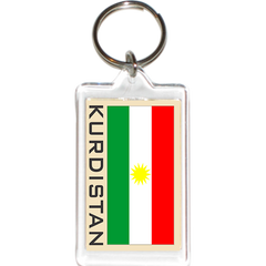 Kurdistan Acrylic Key Holders