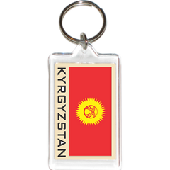 Kyrgystan Acrylic Key Holders