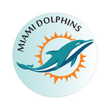 Miami Dolphins NFL Round Decal