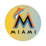 Miami Marlins MLB Round Decal