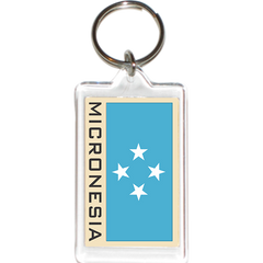 Micronesia Acrylic Key Holders