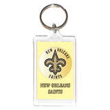 New Orleans Saints NFL 3 in 1 Acrylic KeyChain KeyRing Holder