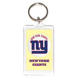 New York Giants NFL 3 in 1 Acrylic KeyChain KeyRing Holder