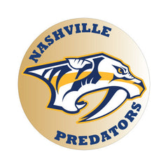 Nashville Predators NHL Round Decal