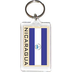 Nicaragua Acrylic Key Holders