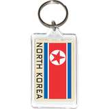 North Korea Acrylic Key Holders