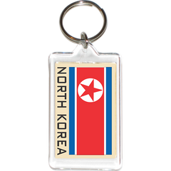 North Korea Acrylic Key Holders