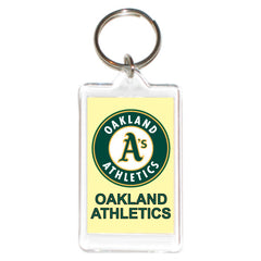 Oakland Athletics MLB 3 in 1 Acrylic KeyChain KeyRing Holder