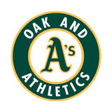 Oakland Athletics MLB Round Decal