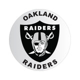 Oakland Raiders NFL Round Decal