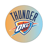 Oklahoma City Thunder NBA Round Decal