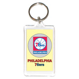 Philadelphia 76Ers NBA 3 in 1 Acrylic KeyChain KeyRing Holder