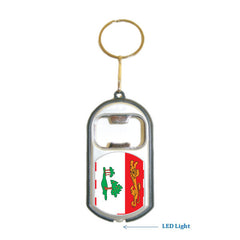 Prince Ed. Is Flag 3 in 1 Bottle Opener LED Light KeyChain KeyRing Holder