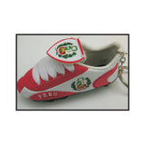 Peru Mini Soccer Shoe Key Chain