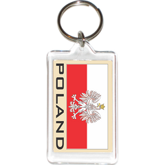 Poland Acrylic Key Holders