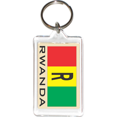 Rwanda Acrylic Key Holders