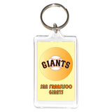 San Fransisco Giants MLB 3 in 1 Acrylic KeyChain KeyRing Holder
