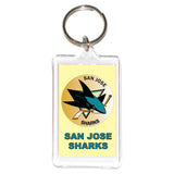 San Jose Sharks NHL 3 in 1 Acrylic KeyChain KeyRing Holder