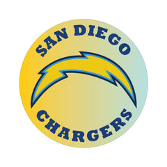 San Diego Chargers NFL Round Decal
