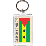 Sao Tome Principe Acrylic Key Holders
