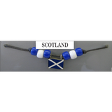 Scotland Fan Choker Necklace