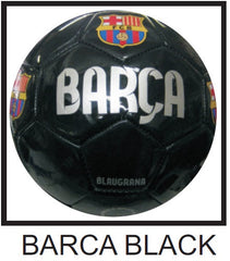 Barca Black Soccer Ball No. 5