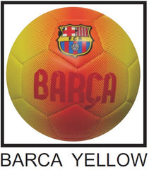 Barca Yellow Soccer Ball No. 5