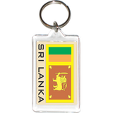 Sri Lanka Acrylic Key Holders