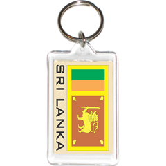 Sri Lanka Acrylic Key Holders