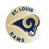 St. Louis Rams NFL Round Decal