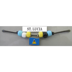 St. Lucia Fan Choker Necklace