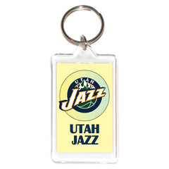 Utah Jazz NBA 3 in 1 Acrylic KeyChain KeyRing Holder