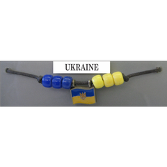 Ukraine Fan Choker Necklace
