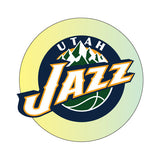 Utah Jazz NBA Round Decal