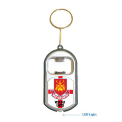 Westham United FIFA 3 in 1 Bottle Opener LED Light KeyChain KeyRing Holder