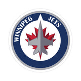 Winnipeg Jets NHL Round Decal